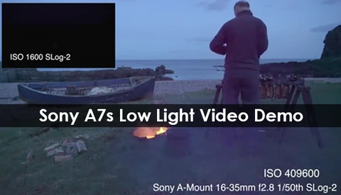 Astonishing Sony A7s Low Light Video Demo