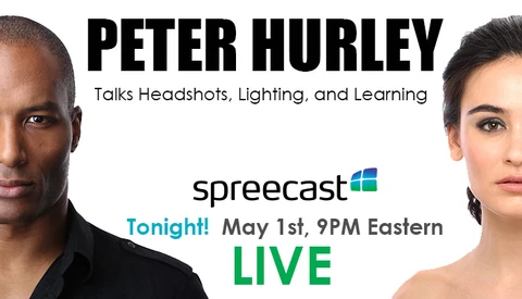 Join the Fstoppers and Peter Hurley Live Tonight at 9PM Eastern