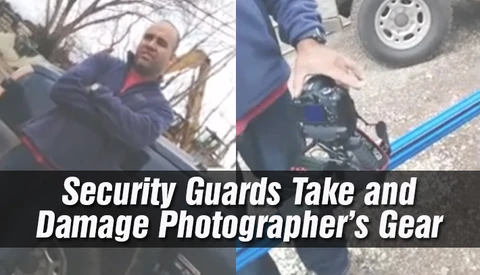 Security Guards Take and Damage Photographer's Gear