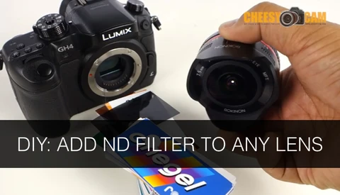 Genius Little Technique to Add ND Filter to Tricky Lenses