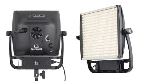 New LitePanels Bi-Color LED Light "Astra," Four Times Brighter Than The Original 1x1