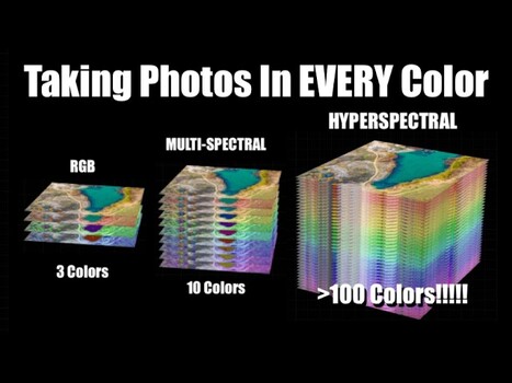 Hyperspectral satellites capture hundreds of color bands per pixel