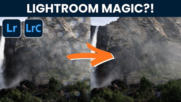 Lightroom Tool Unexpectedly Tackles Lens Flare and Droplets