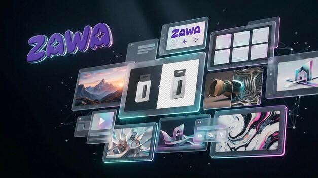 AI Tool ZAWA Tests Logo Redesign for Photographers