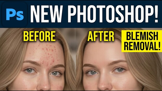 The Two Sliders That Control Every Blemish Edit in Camera Raw