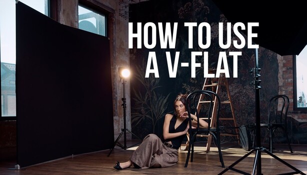 Five Ways a Single V-Flat Can Fix Your On-Location Lighting