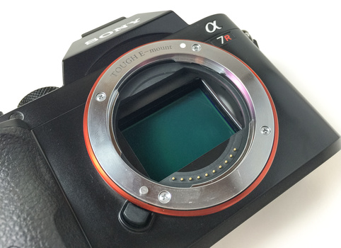 Sony a7R with Fotodiox Tough E-mount