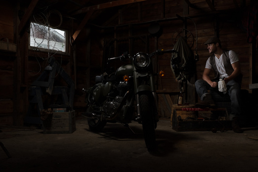 Final lighting setup.