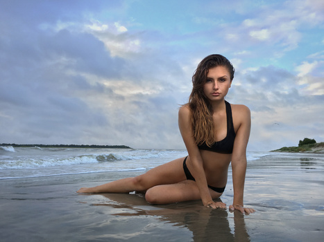 The New Iphone Fashion Shoot Bikinis Foam Core And Flashlights Fstoppers