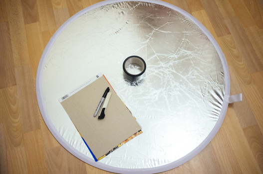 Reflector Setup for One Light Setup 1 of 7