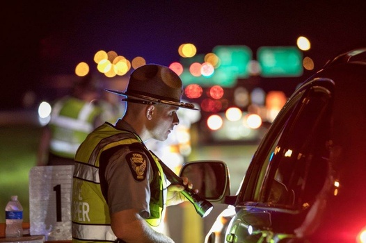 First responder on duty. Photo by Andy Grimm. First responder on duty. Photo by Andy Grimm.