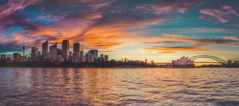 Macquarie Point cityscapes, sunsets, landscapes