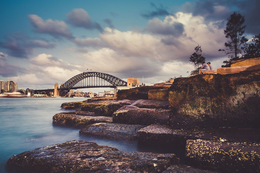 Barangaroo Reserve cityscapes, bridges, lansdcapes, seascapes
