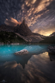 Lake Sorapis by Isabella Tabacchi