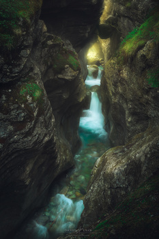 River and gorge - "Where the Secrets Lie Hidden" - Laanscapes Photography