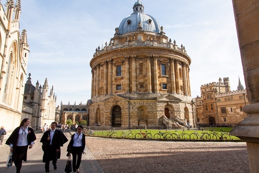 Radcliffe Square part of the Bodleian Library photographing-oxford-radcliffe-square
