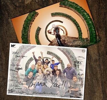 Postcards for those who donate e-waste