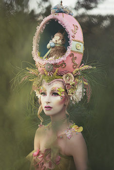 Emily Teague Photography Fashion Fine Art Lighting Creative Portraits Images Los Angeles Color Palette Fabergé Queen