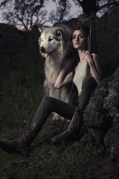 Emily Teague Photography Fashion Fine Art Lighting Creative Portraits Images Los Angeles Wolf Conceptual