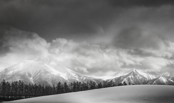 White Silence snowscapes, winter, landscape, mountains