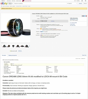 Photographer Forced to Watch His Stolen Custom-Modified Lens Sell on