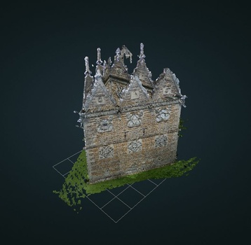 Rushden Triangular Lodge in 3D