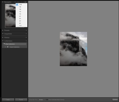 Zooming out of your photo in lightroom Zooming out of your photo in lightroom
