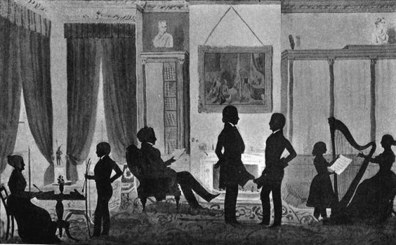 Abbott Lawrence and family, no.5 Park St., Boston