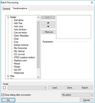 Batch Processing the XnView way