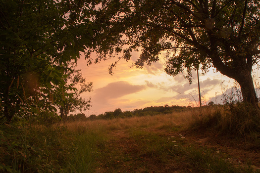 Edited sunset image Edited sunset image