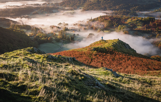 Wide angle was one option for this amazing scene Photo of Elterwater, Lake District UK