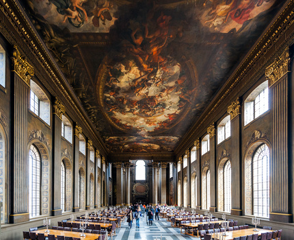 First time in Europe Painted Hall