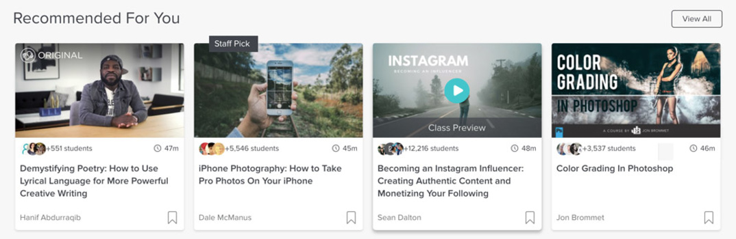Skillshare. Unlimited learning. Skillshare. Unlimited learning.