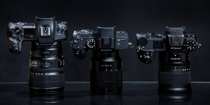 These modern mirrorless cameras are very well capable of shooting concerts. But since the sensor is constantly exposed to light, and lasers when used at a concert, you need to be careful. It would be painful when you end up with a fried sensor. So really.