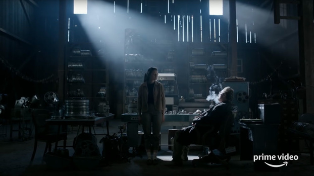 Juliana Crain with the Man in the High Castle himself Juliana Crain with the Man in the High Castle himself