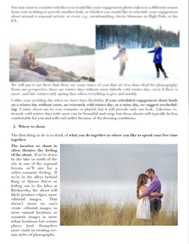 engagement shoot prep booklet 3 engagement shoot prep