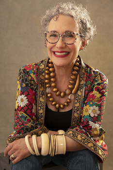 Alice Prenat, photographer, photography, woman, color clothing, older, hair, necklace, soft, lighting