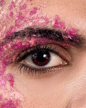 100% crop of male beauty photograph 100% crop of male beauty photograph