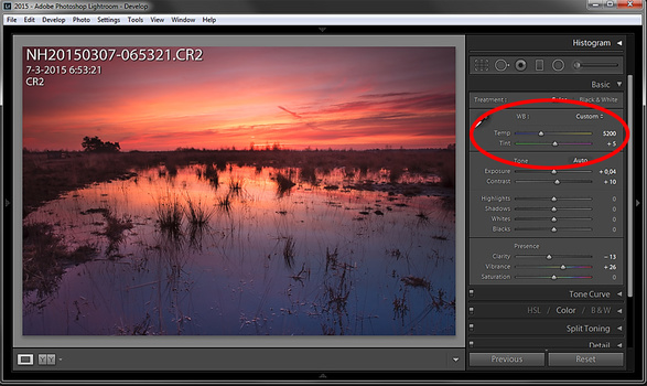 Back in 2015 I witnessed an amazing sunset with intense colors. Although I cannot check what effect the auto white balance would have given, the colors have turned out perfect with daylight setting.