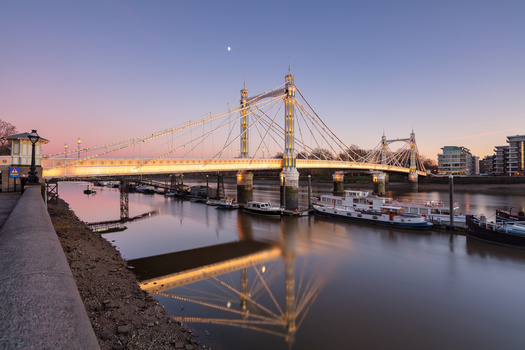 The Albert Bridge The Albert Bridge