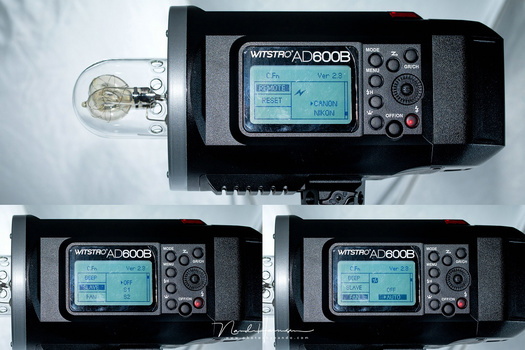 I am used to the simple Profoto menu system that does not need a manual to understand. For Godox the manual is necessary. And the amount of buttons is overwhelming. Besides the basic use, changing options and functionality is quite a challenge on location