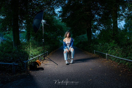 I always like to shoot on TTL at first, and switch to manual flash. The Profoto will hold the TTL flash power, and I can finetune the setting after I switch to manual. With Godox I cannot use TTL for a testshot because the setting is not remembered. I hav