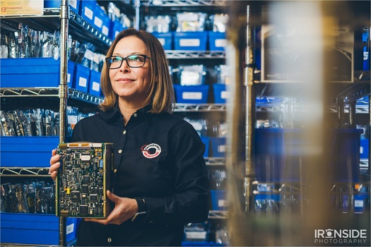 The inventory room, where all kinds -- almost every kind -- of data device is stored to be used as a target recovery drive. If they don't have it, they'll get it.