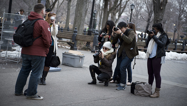 I would often take my students out to Central Park for lighting lessons. Students have told me that they didn't know they wanted to go into photojournalism until being exposed to it in my classes. I would often take my students out to Central Park for lighting lessons. Students have told me that they didn't know they wanted to go into photojournalism until being exposed to it in my classes.