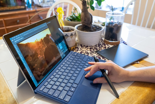 Fstoppers Reviews The Affordable Huion Hs64 Drawing Tablet Fstoppers