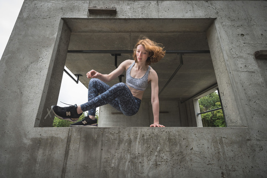 Hazel Townsend: model, actress, clown, parkour athlete. Hazel Townsend: model, actress, clown, parkour athlete.