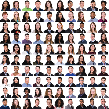 Collage of headshot photos