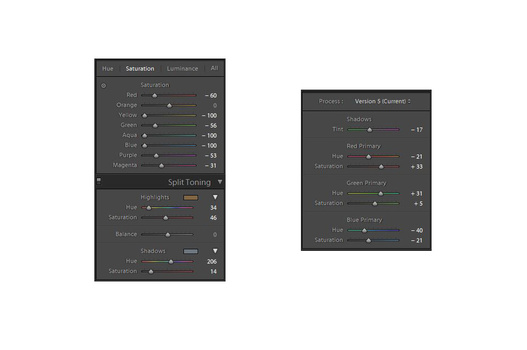 Creative color adjustment panels in Lightroom