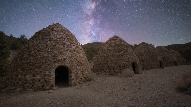 Death Valley Wildrose Charcoal Kilns by JT Blenker Death Valley Wildrose Charcoal Kilns by JT Blenker