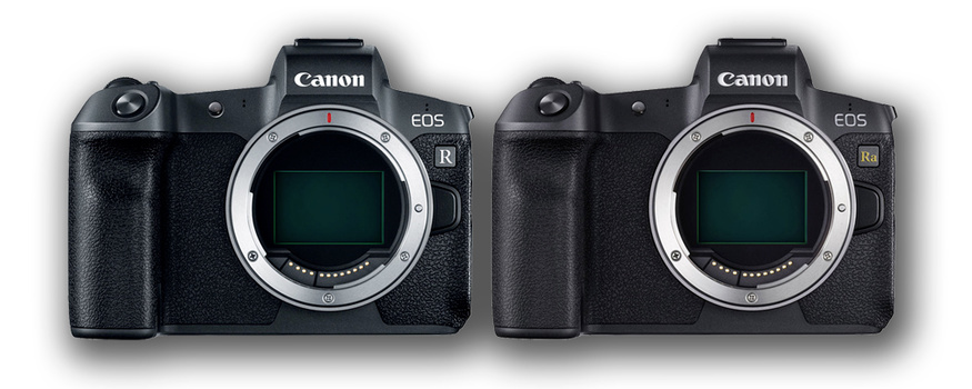 Canon EOS R and the Canon EOS Ra. Canon EOS R and the Canon EOS Ra.